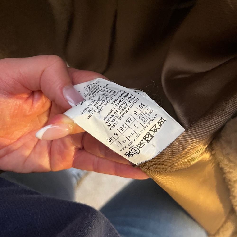 Maxmara Weekend Tan Jacket - image 4